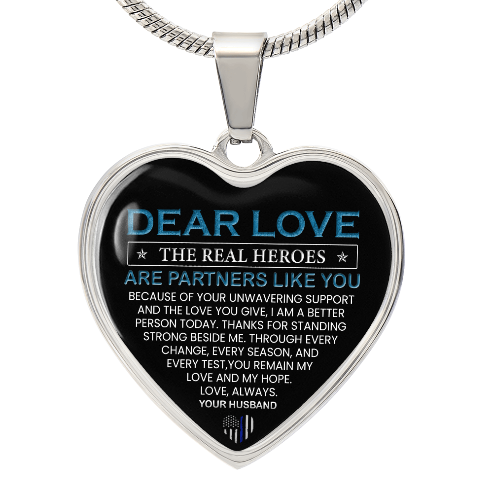 A Police Wife & A Police Officer's Wife Gift: To My Wife – You Are the real Hero