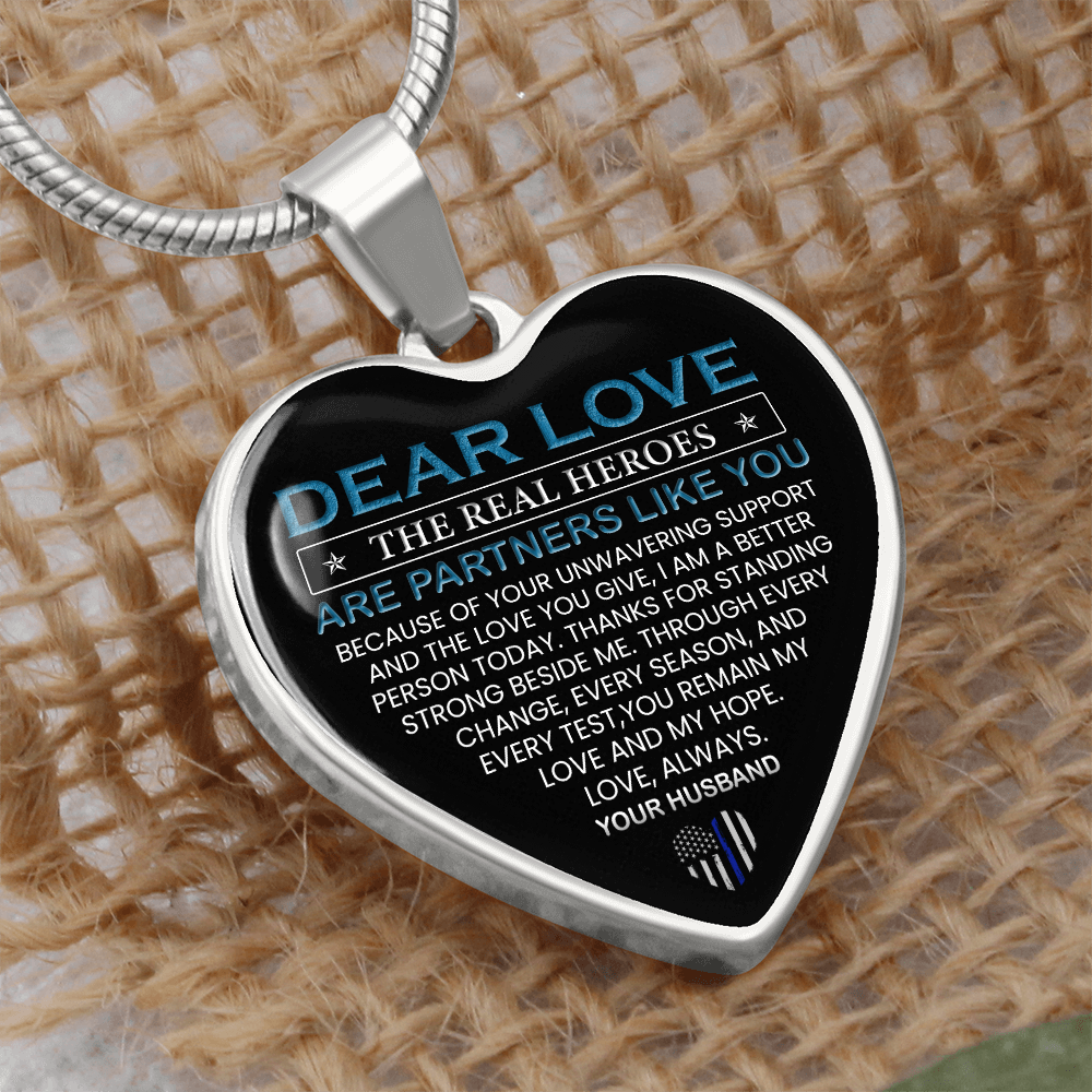 A Police Wife & A Police Officer's Wife Gift: To My Wife – You Are the real Hero
