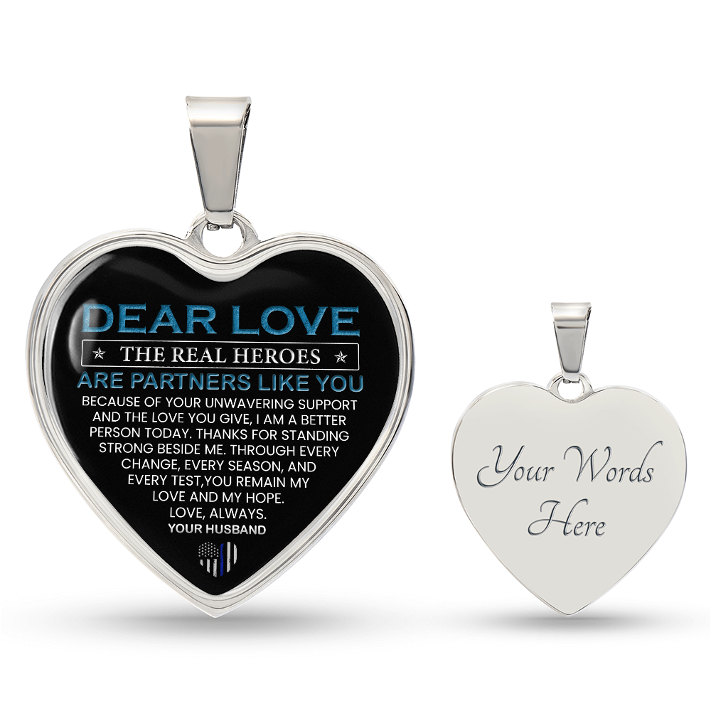A Police Wife & A Police Officer's Wife Gift: To My Wife – You Are the real Hero