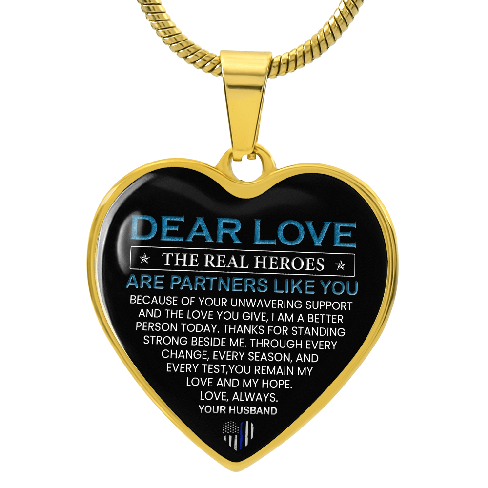 A Police Wife & A Police Officer's Wife Gift: To My Wife – You Are the real Hero