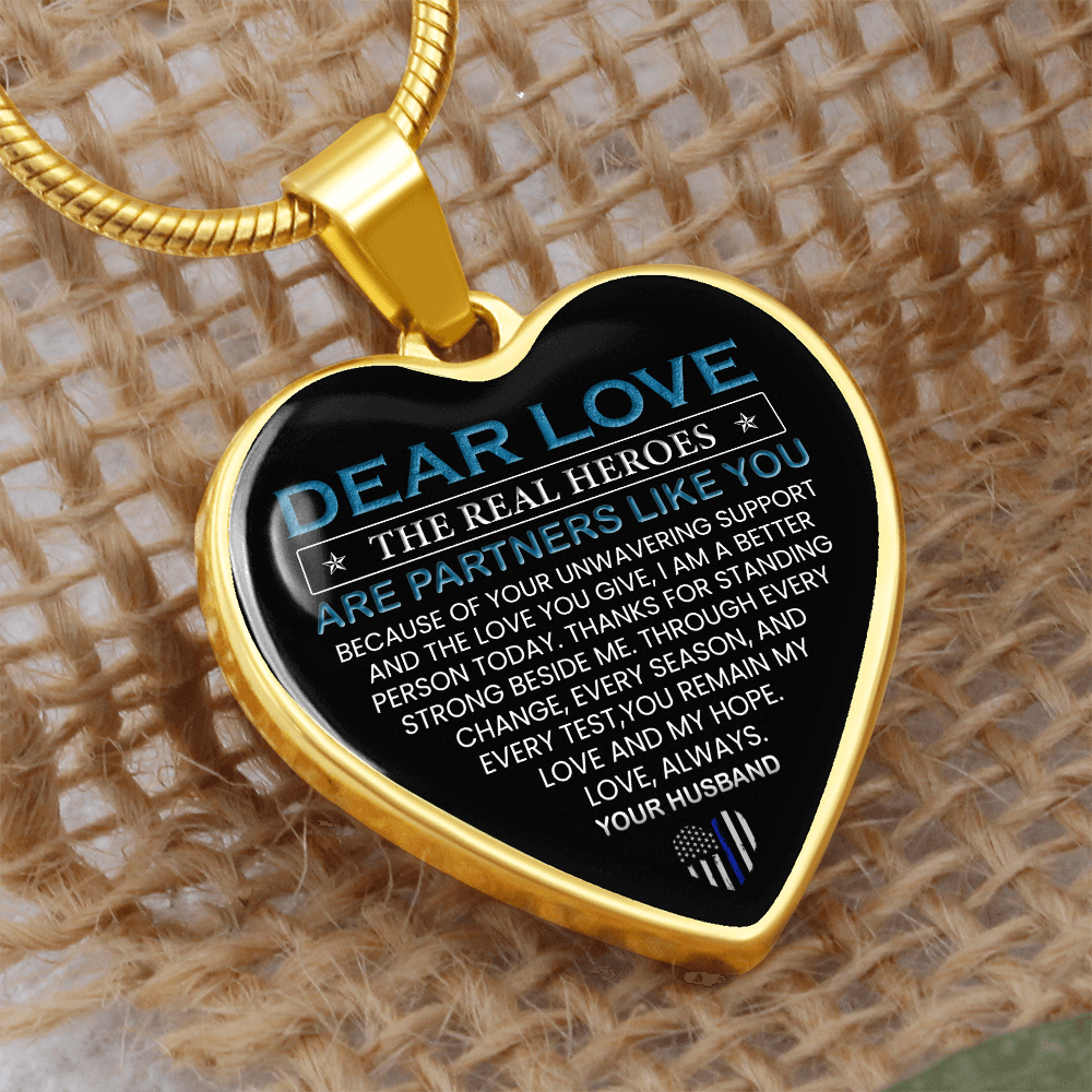 A Police Wife & A Police Officer's Wife Gift: To My Wife – You Are the real Hero