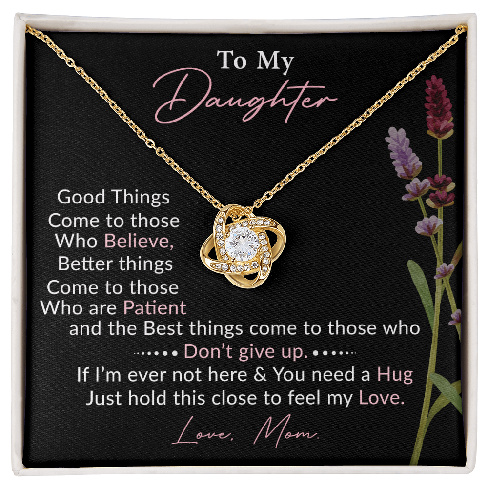 to my daughter