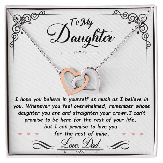To My Daughter - I promise to love you for the rest of my life